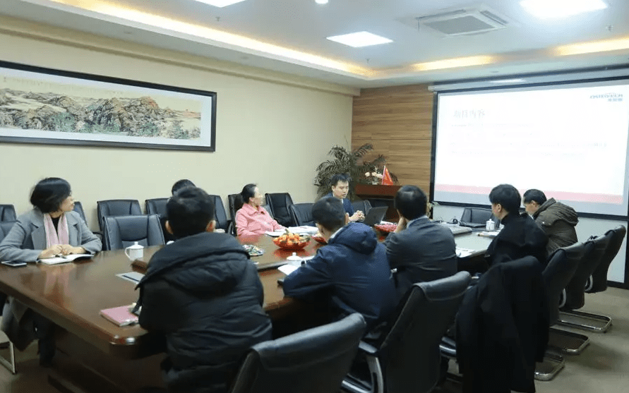 棲霞區科技局組織專家團檢查澳思泰重點研發項目